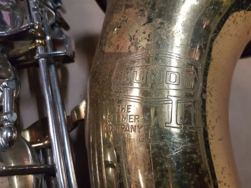 1986 selmer bundy tenor - bundy, ii